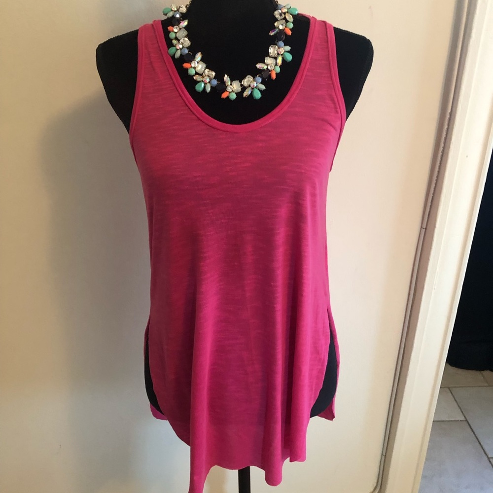 LUSH magenta tank top!